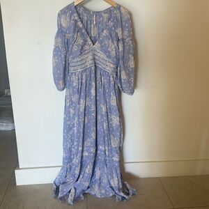 Free people gorgeous long sleeve dress with pockets